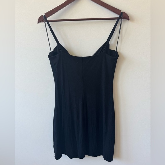 Z SupplyTessa Mini Black Cutout Dress Size L - Picture 3 of 5